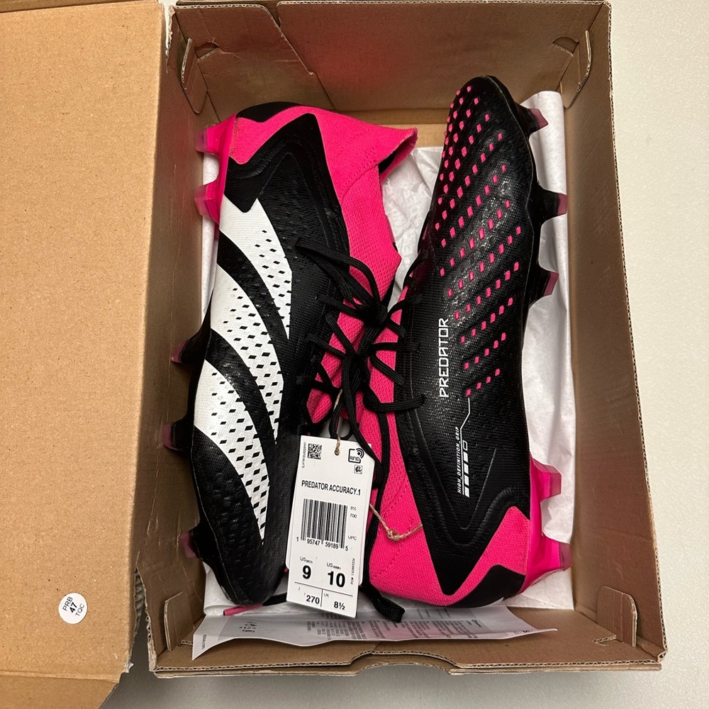 Adidas Predator Accuracy.1 FG Size 9